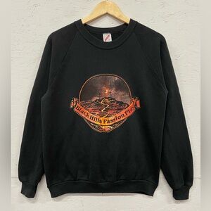 Vintage Black Hills Jesus Christ Passion Play Crewneck, Fits S/M